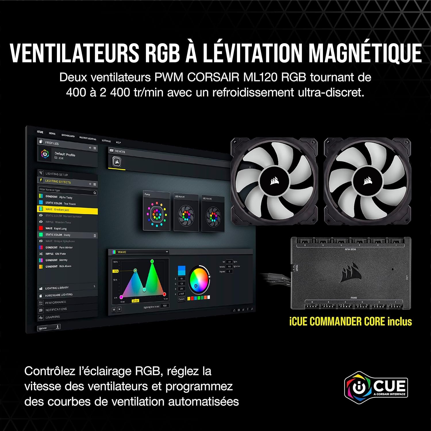 Corsair Icue H100I Elite Capellix Liquid CPU Cooler