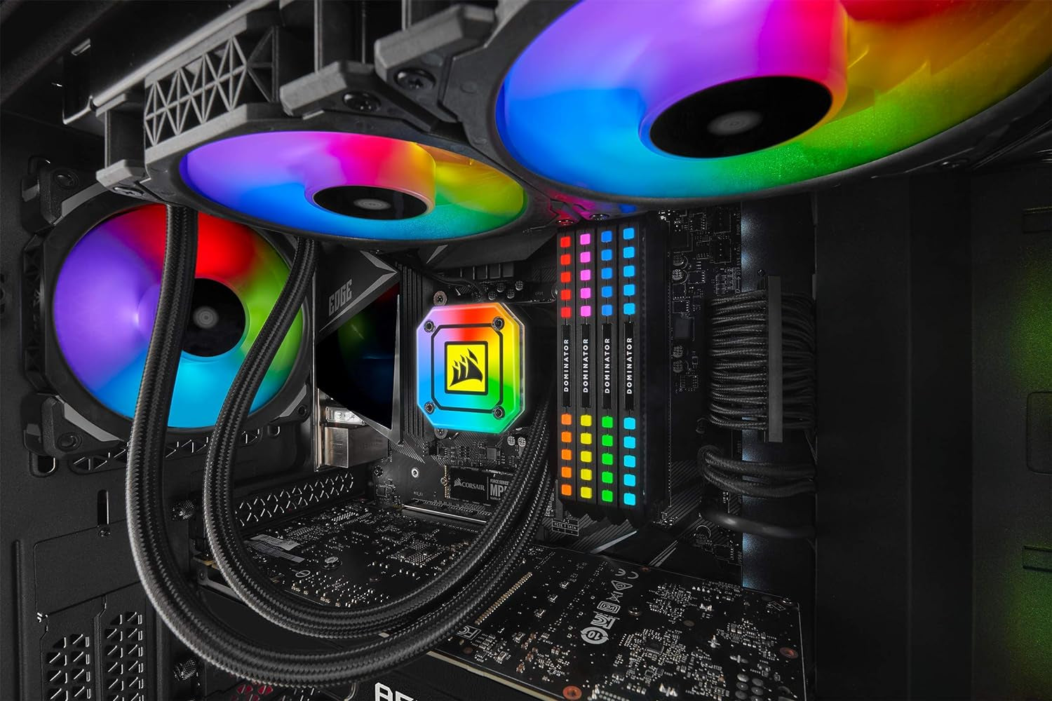 Corsair Icue H100I Elite Capellix Liquid CPU Cooler