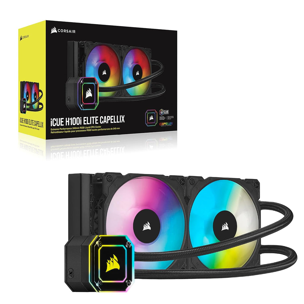 Corsair Icue H100I Elite Capellix Liquid CPU Cooler